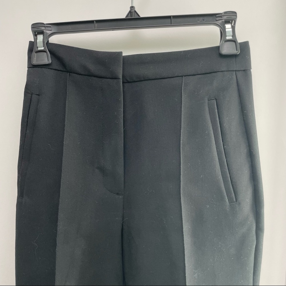Zara super hi-waist black skinny trousers